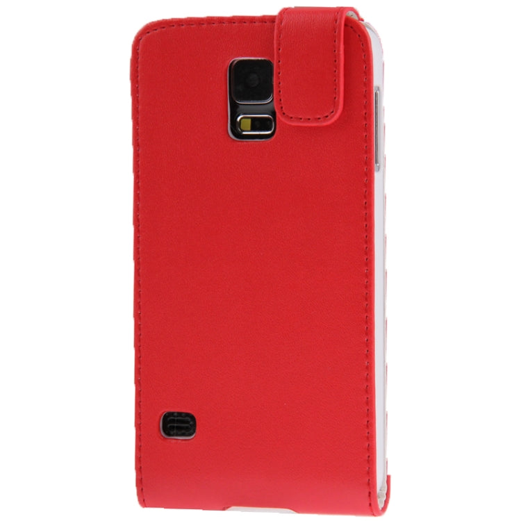 Vertical Flip Leather Case for Galaxy S5 / G900