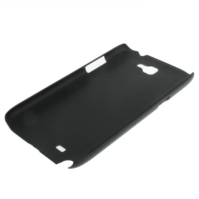 Belt Clip with 360 Degrees Rotates Holster Stripes Frosted Plastic Case + Stand for Galaxy Note II / N7100(Black)