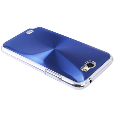 CD lines Pasting Metal Anti-skidding Plastic Case for Galaxy Note II / N7100