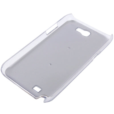 CD lines Pasting Metal Anti-skidding Plastic Case for Galaxy Note II / N7100