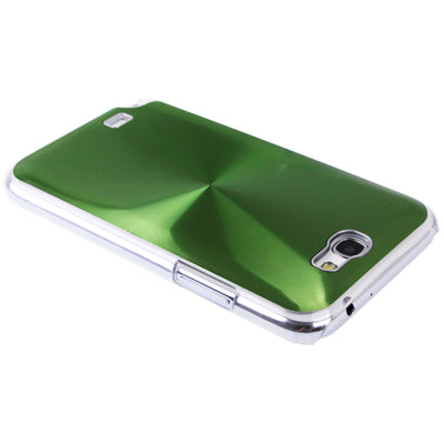 CD lines Pasting Metal Anti-skidding Plastic Case for Galaxy Note II / N7100