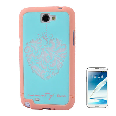Abstraction Pattern Plastic Protection Case for Galaxy Note II / N7100