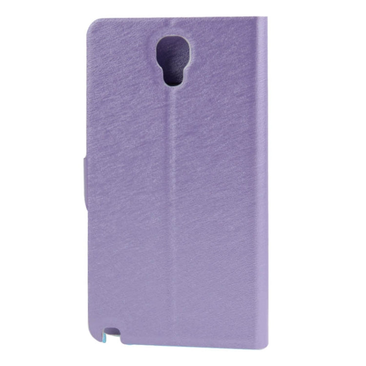 Hairline Texture Flip Leather Case with Card Slots & Holder for Galaxy Note 3 Neo / N7505