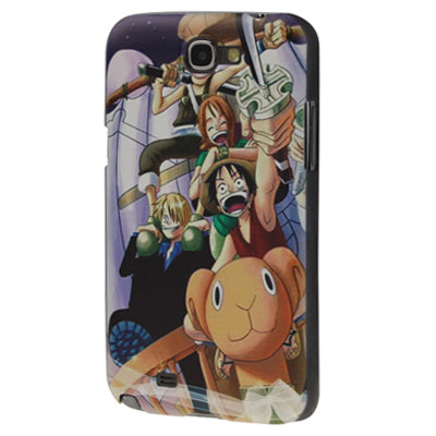 ONE PIECE Pattern Plastic Protective Case for Galaxy Note II / N7100