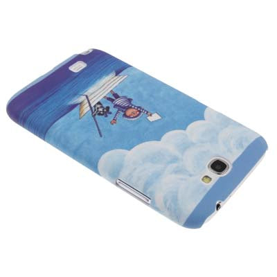 Cartoon Jimmy Starry Starry Night Series Luminous Skin Plastic Case for Galaxy Note II / N7100
