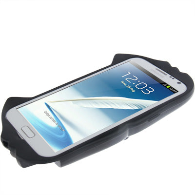 KIKI Cat Shape Plastic Case for Galaxy Note II / N7100