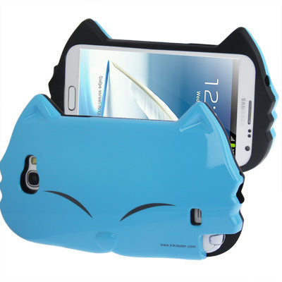KIKI Cat Shape Plastic Case for Galaxy Note II / N7100