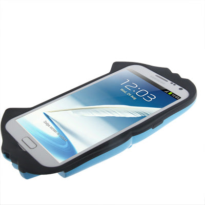 KIKI Cat Shape Plastic Case for Galaxy Note II / N7100