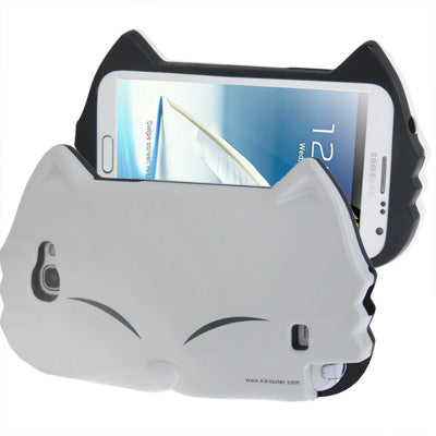 KIKI Cat Shape Plastic Case for Galaxy Note II / N7100