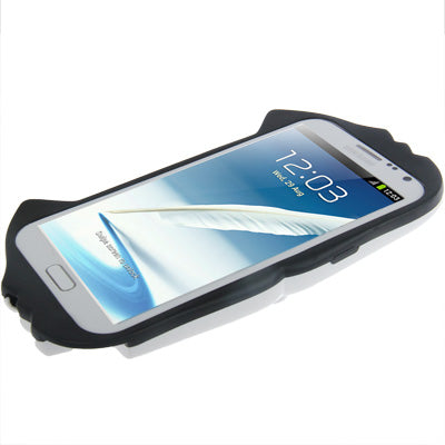 KIKI Cat Shape Plastic Case for Galaxy Note II / N7100