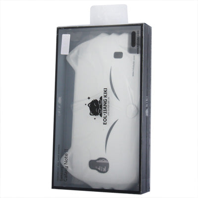 KIKI Cat Shape Plastic Case for Galaxy Note II / N7100
