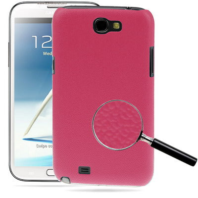 Pebble Texture Plastic Protective Case for Galaxy Note II / N7100