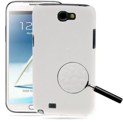 Pebble Texture Plastic Protective Case for Galaxy Note II / N7100