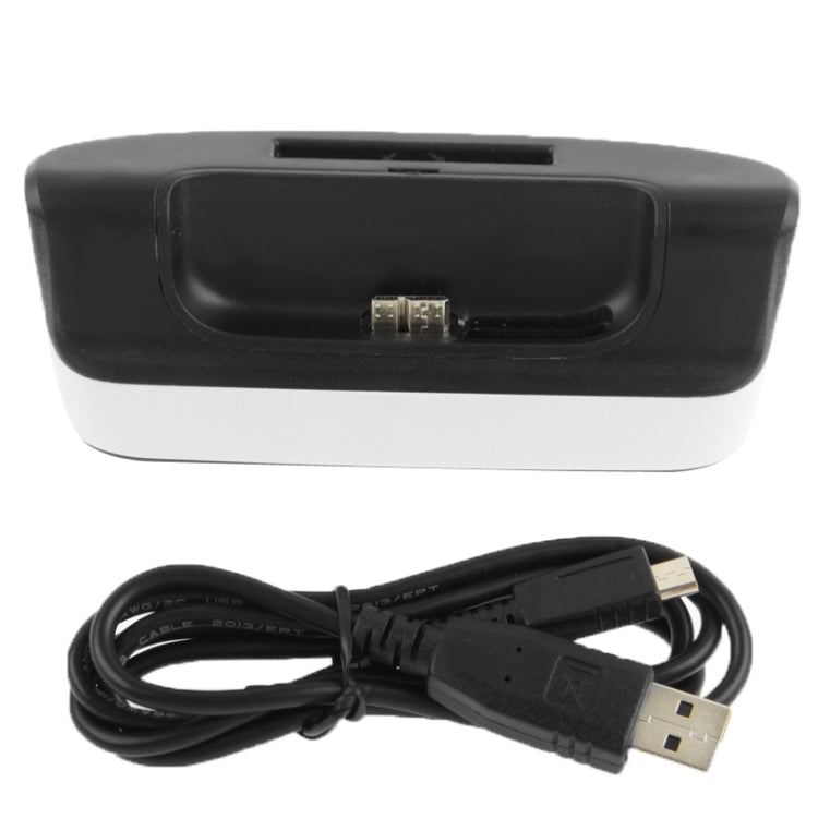 2 in 1 Data Sync Charging Dock Cradle with Spare Battery Slot for Galaxy S5 / G900