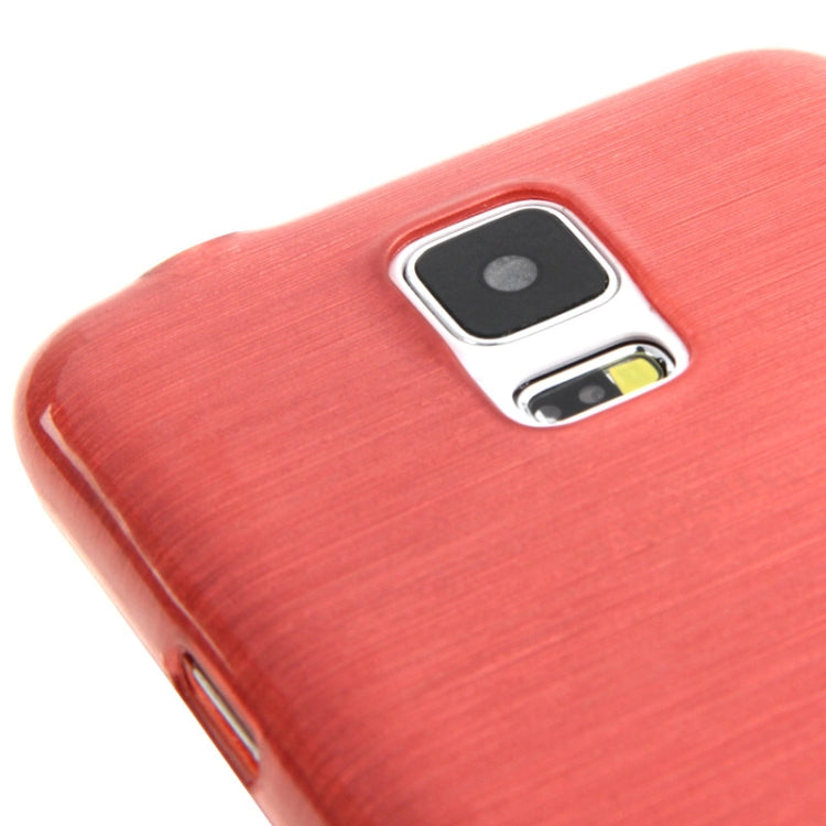 Brush Texture TPU Case for Galaxy S5 / G900