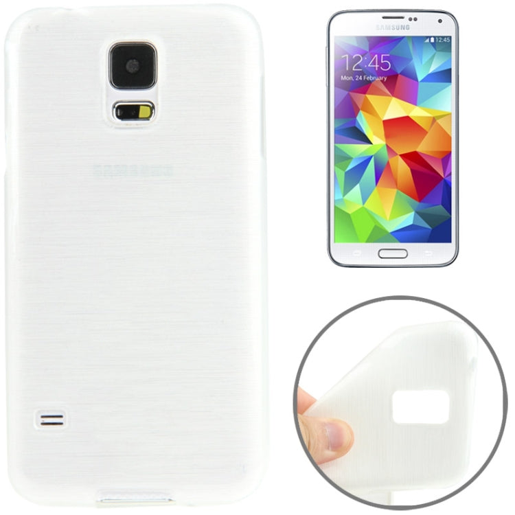 Brush Texture TPU Case for Galaxy S5 / G900