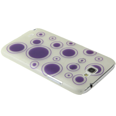 Bubble Pattern Fluorescent Effect Plastic Case for Galaxy Note II / N7100