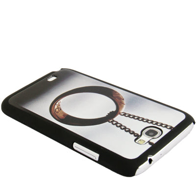 QYG Q-case High Quality Lover Series Necklace with Ring Pattern Plastic Protective Case for Galaxy Note II / N7100
