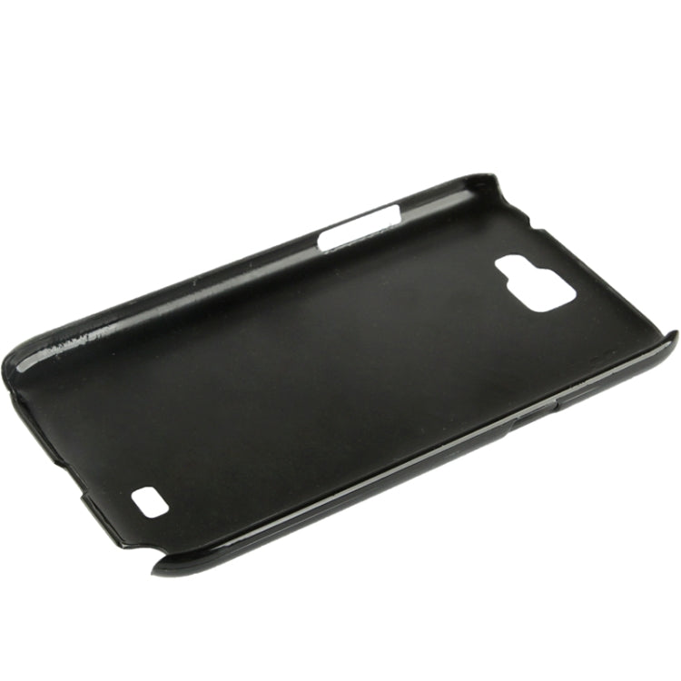 Spiral Decorative Pattern Smooth Surface Plastic Case for Galaxy Note II / N7100