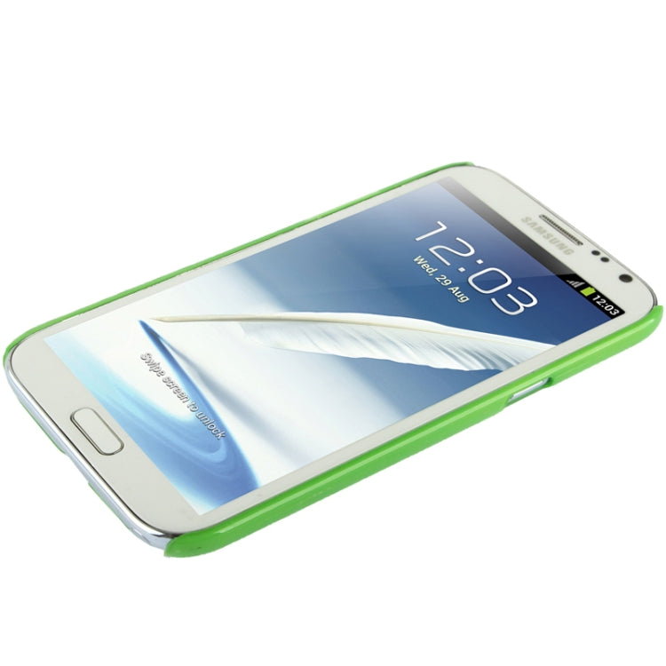 Spiral Decorative Pattern Smooth Surface Plastic Case for Galaxy Note II / N7100