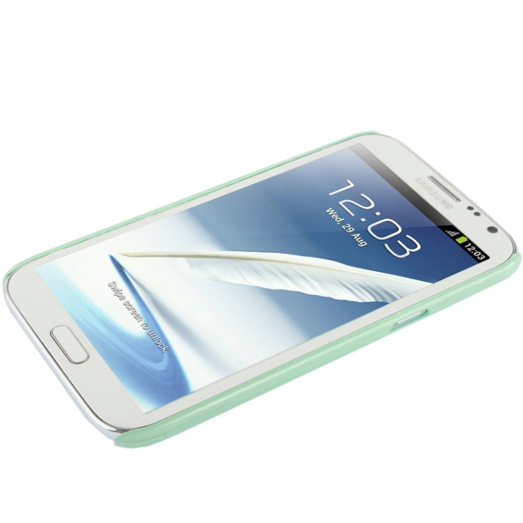 Spiral Decorative Pattern Smooth Surface Plastic Case for Galaxy Note II / N7100