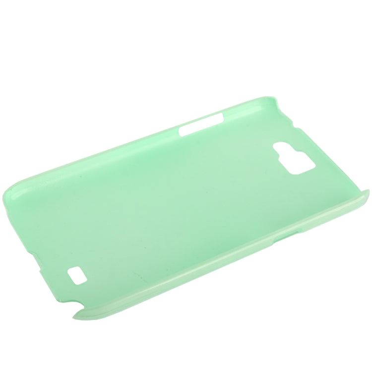 Spiral Decorative Pattern Smooth Surface Plastic Case for Galaxy Note II / N7100