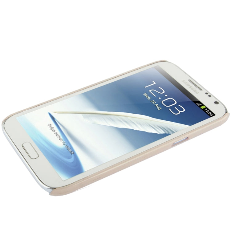 Spiral Decorative Pattern Smooth Surface Plastic Case for Galaxy Note II / N7100
