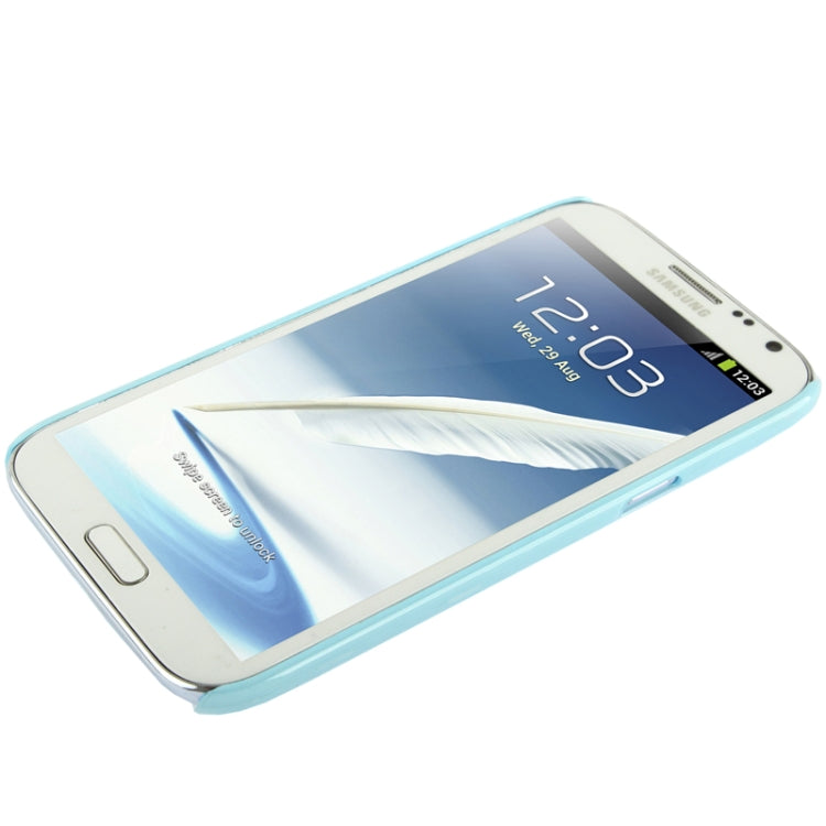 Spiral Decorative Pattern Smooth Surface Plastic Case for Galaxy Note II / N7100
