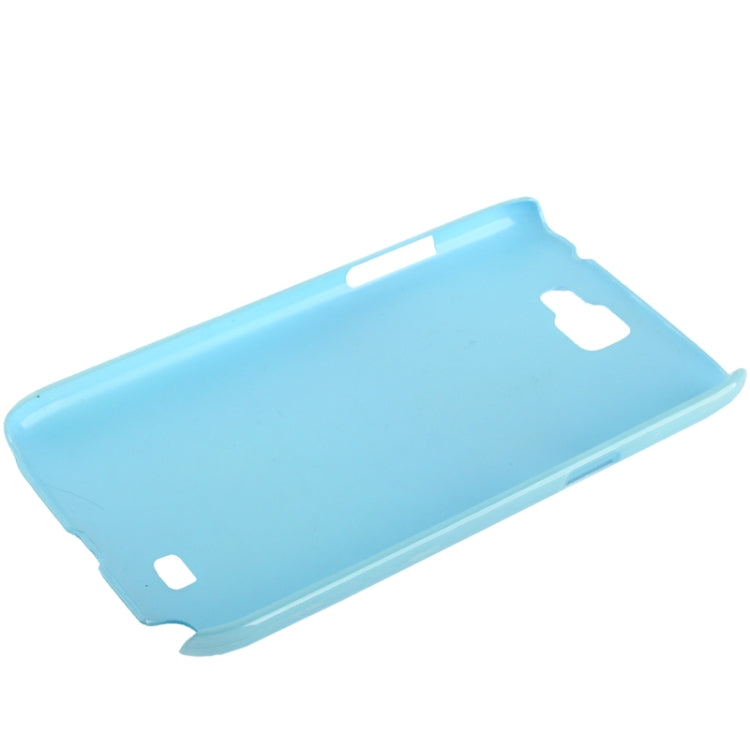 Spiral Decorative Pattern Smooth Surface Plastic Case for Galaxy Note II / N7100