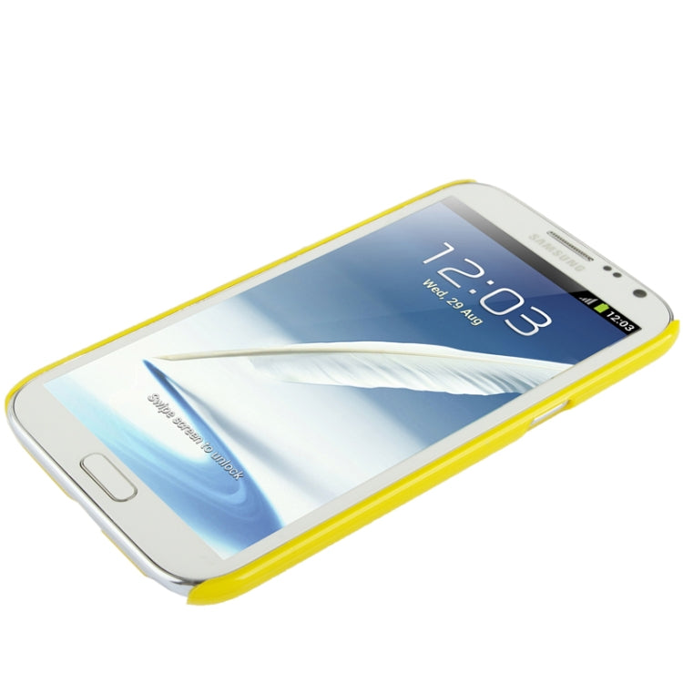 Spiral Decorative Pattern Smooth Surface Plastic Case for Galaxy Note II / N7100