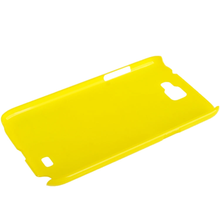 Spiral Decorative Pattern Smooth Surface Plastic Case for Galaxy Note II / N7100