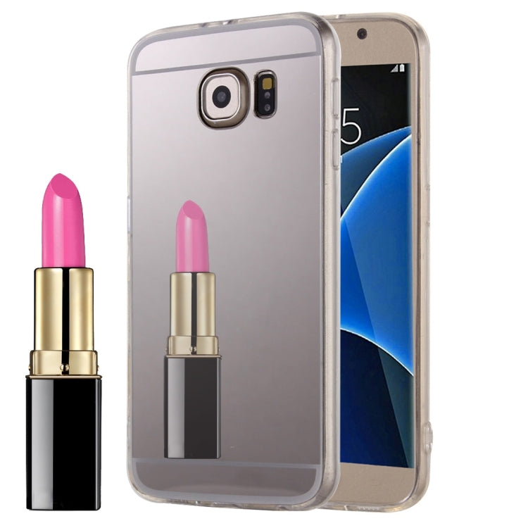 For Galaxy S7 / G930 Plating Mirror TPU Protective Case