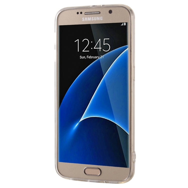 For Galaxy S7 / G930 Plating Mirror TPU Protective Case