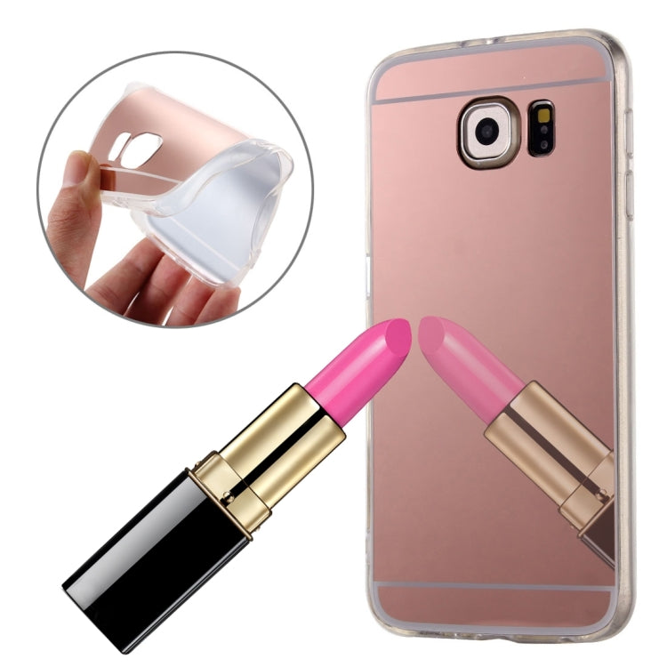 For Galaxy S7 Edge / G935 Plating Mirror TPU Protective Case