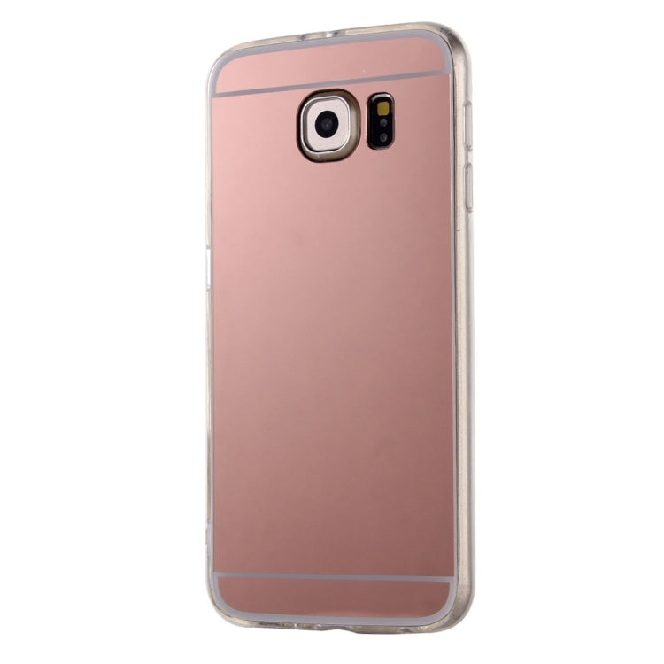 For Galaxy S7 Edge / G935 Plating Mirror TPU Protective Case