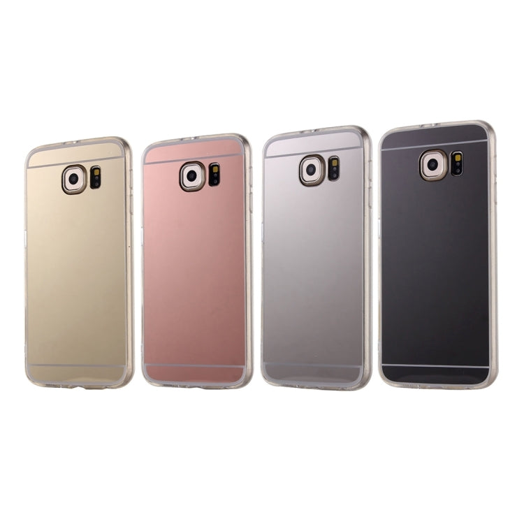 For Galaxy S7 Edge / G935 Plating Mirror TPU Protective Case