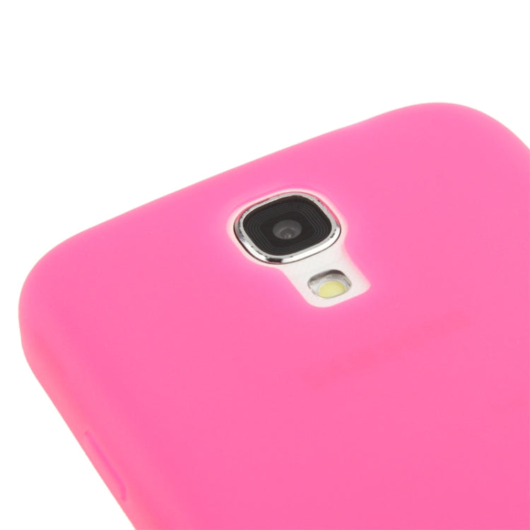 Horizontal Flip Frosted TPU Protection Case for Galaxy S IV / i9500