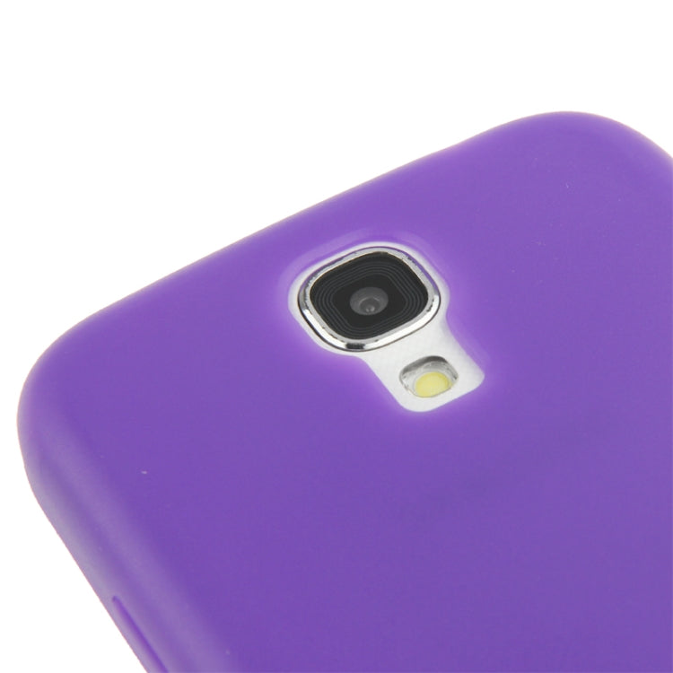 Horizontal Flip Frosted TPU Protection Case for Galaxy S IV / i9500