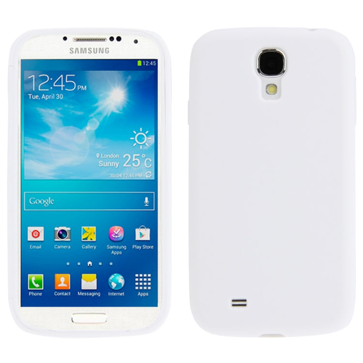 Horizontal Flip Frosted TPU Protection Case for Galaxy S IV / i9500