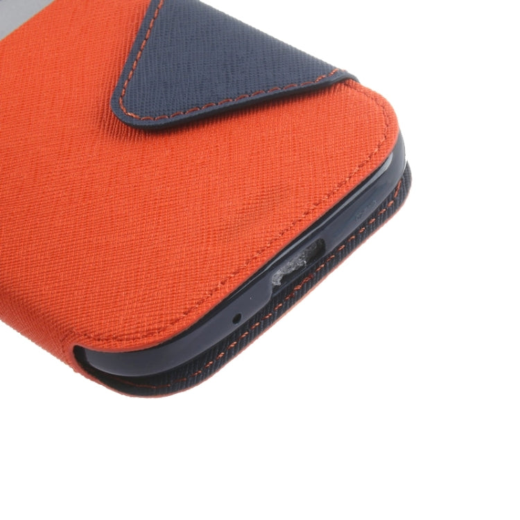Litchi Texture Horizontal Flip Magnetic Buckle Leather Case with Call Display ID & Card Slots & Holder for Galaxy Grand Neo / i9060