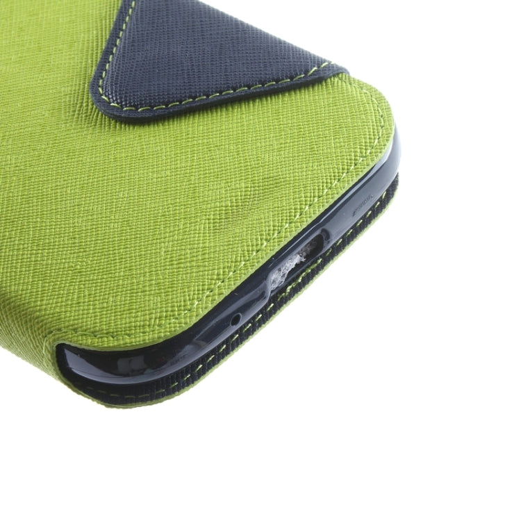 Litchi Texture Horizontal Flip Magnetic Buckle Leather Case with Call Display ID & Card Slots & Holder for Galaxy Grand Neo / i9060