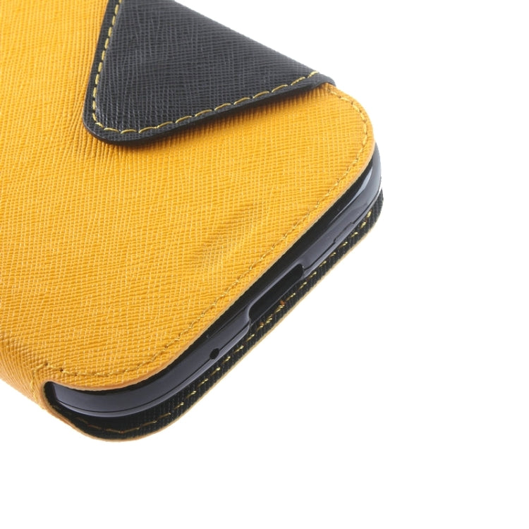 Litchi Texture Horizontal Flip Magnetic Buckle Leather Case with Call Display ID & Card Slots & Holder for Galaxy Grand Neo / i9060