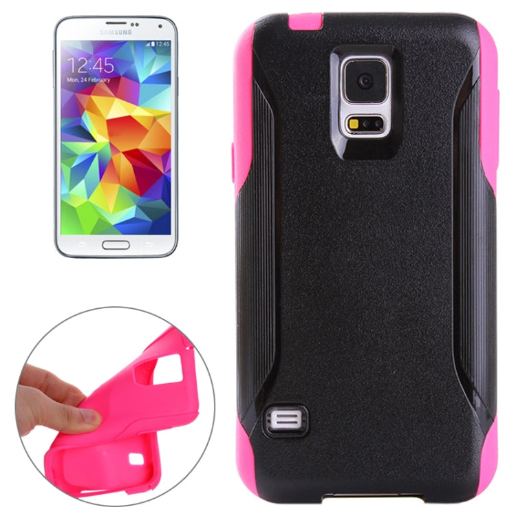 Frosted Texture Plastic + TPU Combination Case for Galaxy S5 / G900