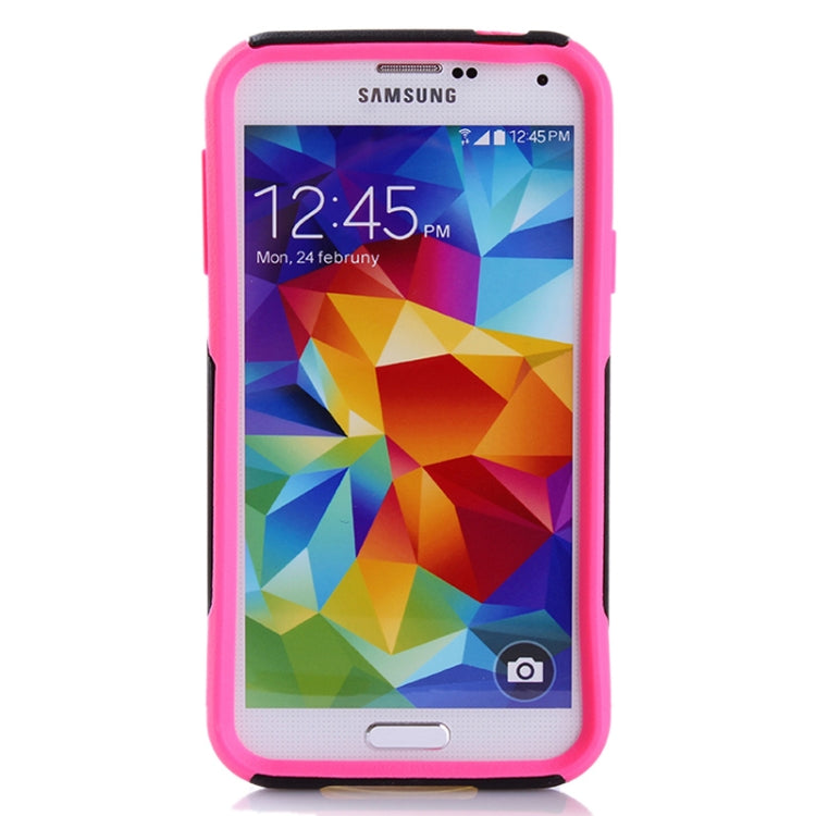 Frosted Texture Plastic + TPU Combination Case for Galaxy S5 / G900