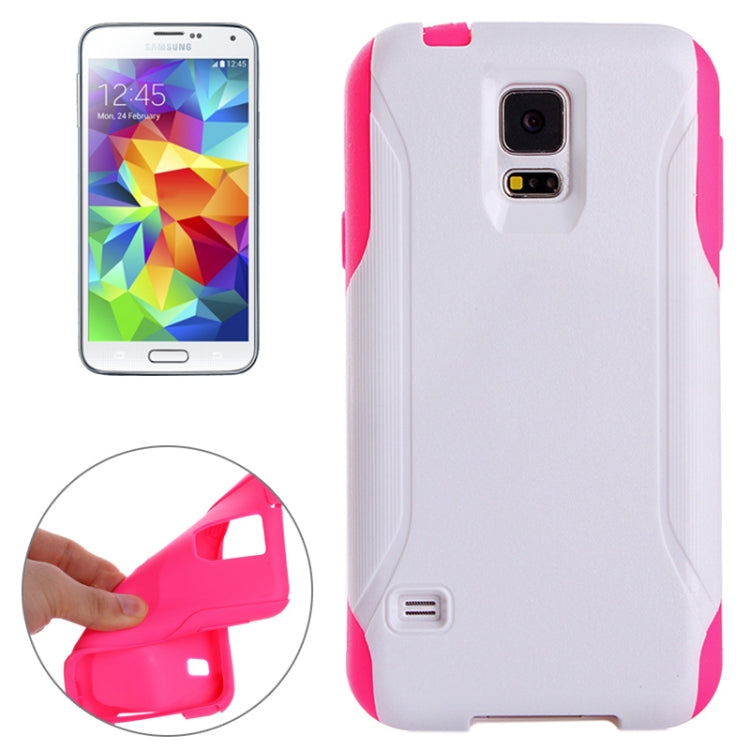 Frosted Texture Plastic + TPU Combination Case for Galaxy S5 / G900