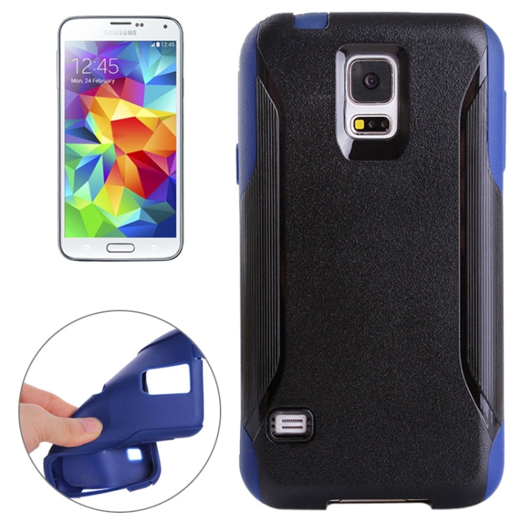 Frosted Texture Plastic + TPU Combination Case for Galaxy S5 / G900
