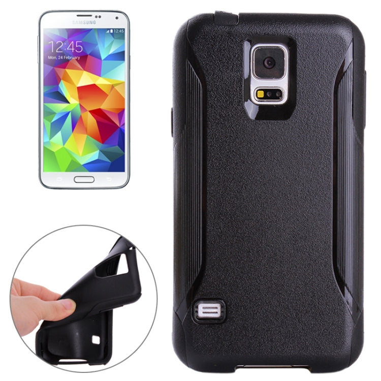 Frosted Texture Plastic + TPU Combination Case for Galaxy S5 / G900