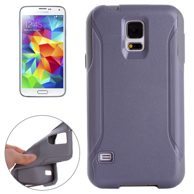 Frosted Texture Plastic + TPU Combination Case for Galaxy S5 / G900