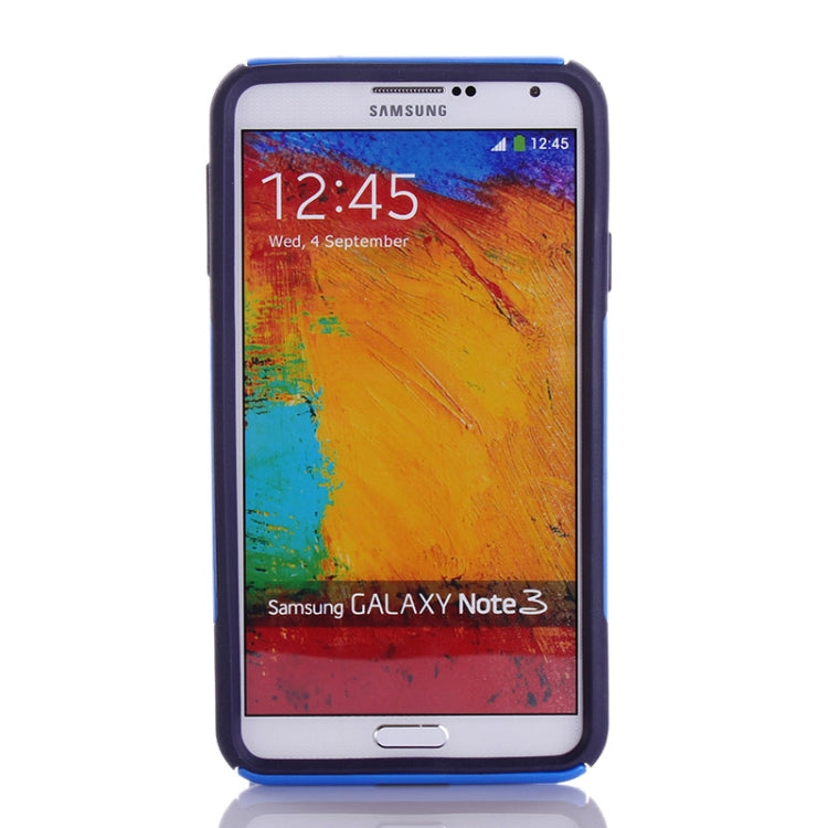 Brush Wave Texture TPU + Plastic Combination Case for Galaxy Note III / N9000