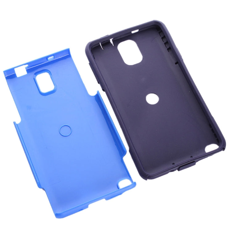 Brush Wave Texture TPU + Plastic Combination Case for Galaxy Note III / N9000